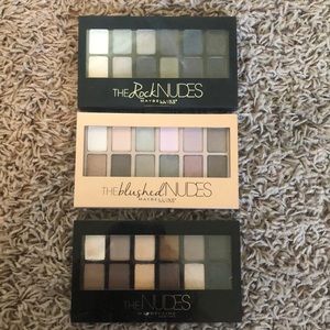 Maybelline Nudes Palettes